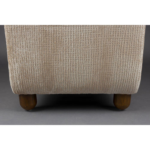 Dutchbone Lounge Chair Robinson - Beige - vtwonen shop