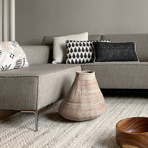 Malagoon vloerkleed Chaya - creme wit - 160x260cm 100% wol