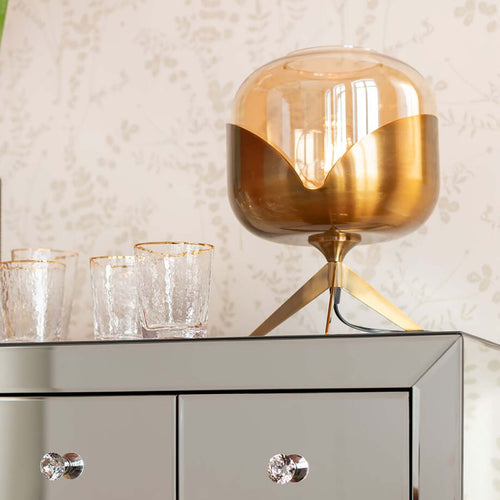 Kare Design Tafellamp Goblet Ball - goud - vtwonen shop