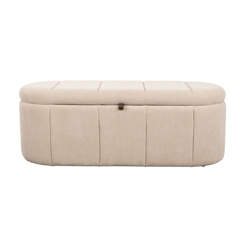 Zuiver Puffy Opbergbank Beige L