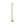 LABEL51 Vloerlamp Futuro - Goud Metaal - 23x23x130cm