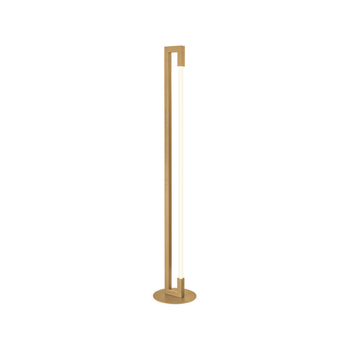 LABEL51 Vloerlamp Futuro - Goud Metaal - 23x23x130cm - vtwonen shop