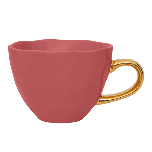 Urban Nature Culture Good Morning kopje Cappuccino/Tea - Raspberry - 11x8cm