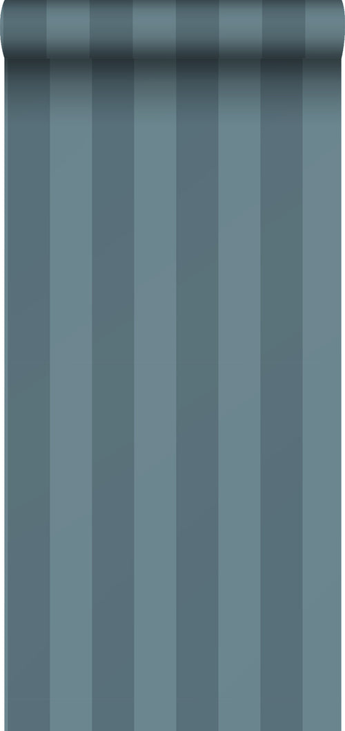 Sanders & Sanders behang strepen blauw - 50 x 900 cm - 935392