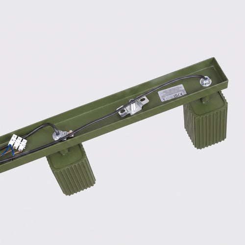 Sollux Lighting Plafondlamp RAYO 4L olijfgroen - 81x6x16,5cm