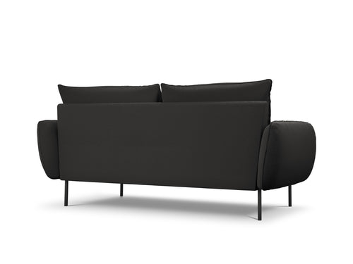 Cosmopolitan Design Bank Vienna 3-zits, boucle, zwart - 92x200x95cm
