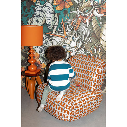 Bold Monkey Ritz Fauteuil Oranje - vtwonen shop