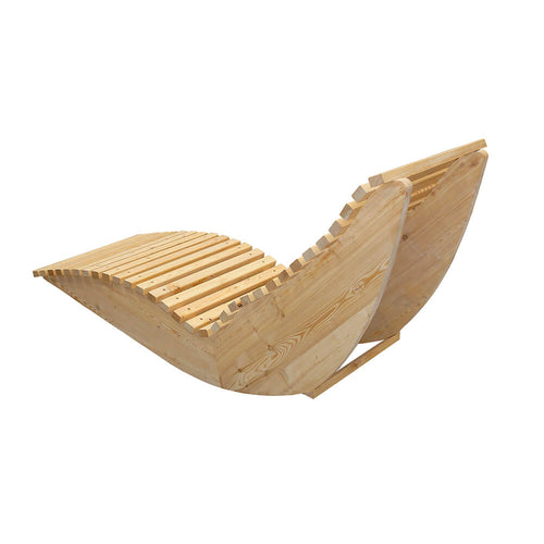 HOME DELUXE Wave houten ligstoel WOLGA - 60 cm - vtwonen shop