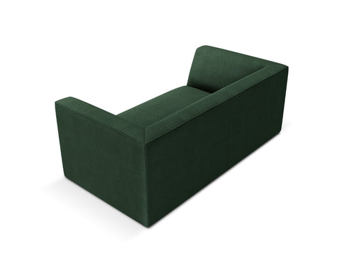 Micadoni - Bank "Ruby" 2 zitplaatsen, structurele stof, groente - 93x174x69cm