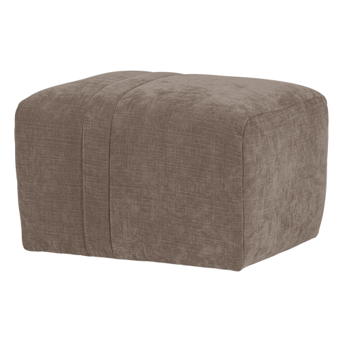WOOOD hocker Omaire - Chenille - Taupe