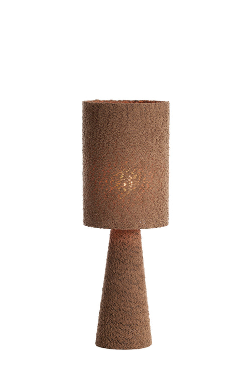 Light & Living tafellamp MICKY - bruin - Ø20x58cm - vtwonen shop