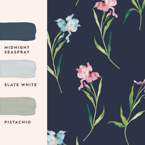 Laura Ashley Vliesbehang Hawling Irises - vtwonen shop