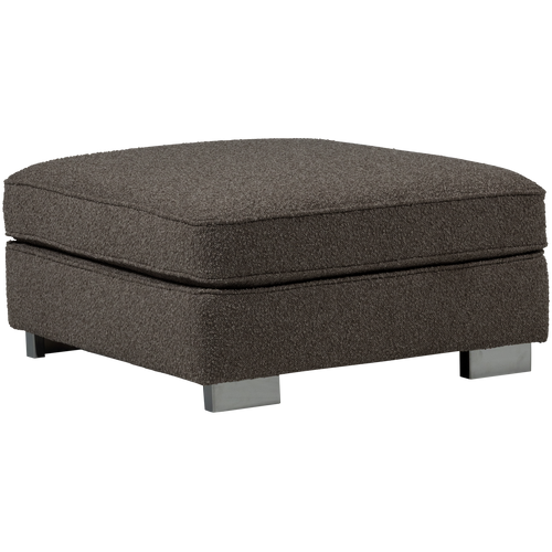 vtwonen hocker Lazy - Bouclé - Antraciet