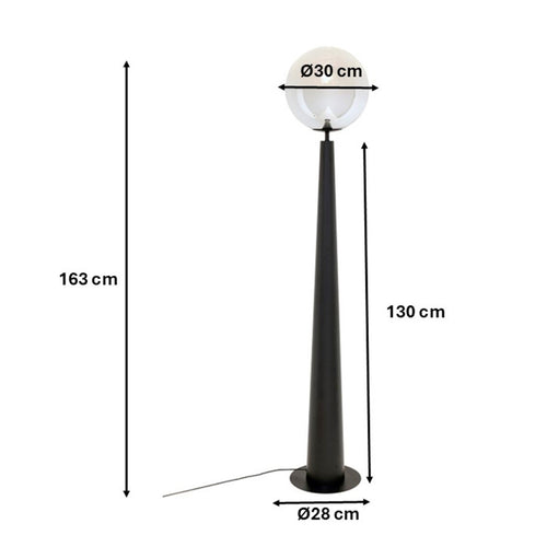 Kare Design Vloerlamp Disco Ball 163cm