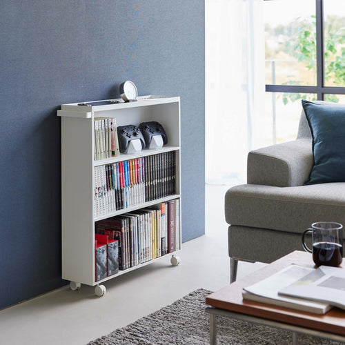 Yamazaki Boekenkast / Boekentrolley - Tower - Wit