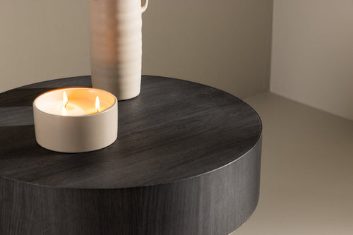 Rebellenclub Bijzettafel Medle - ø50 cm - Zwart