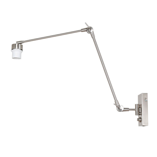 Steinhauer wandlamp prestige - 1 lichts - 80x 45 cm - mat chroom - vtwonen shop