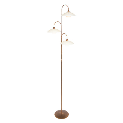 Steinhauer vloerlamp sovereign - 3 lichts - 46x 168 cm - brons