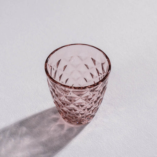 Salt & Pepper - Glas 22cl roze Prisma - Set van 4 - vtwonen shop