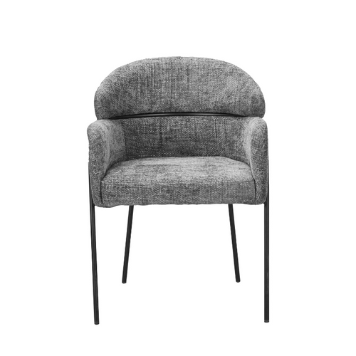 Starfurn  eetkamerstoel Otis - grijs - 60,5x74,5x55cm - vtwonen shop