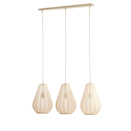Light & Living hanglamp Itela - bruin - 80x8x40cm