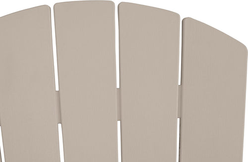 Keter Troy Adirondack Tuinstoel - 81x93x96,5cm - Soft Beige