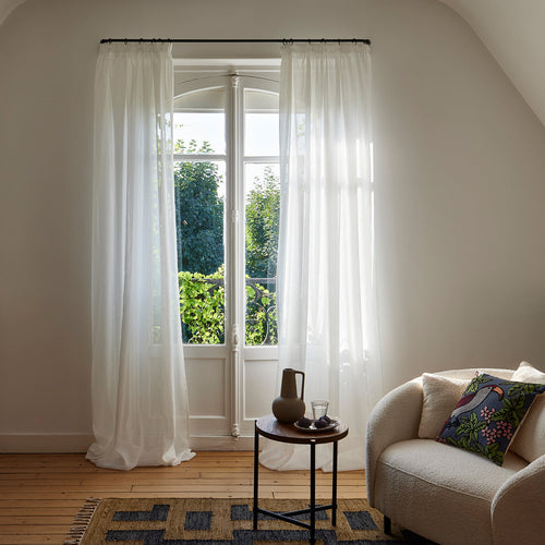 Madura Veiling Milos wit 145x308 cm