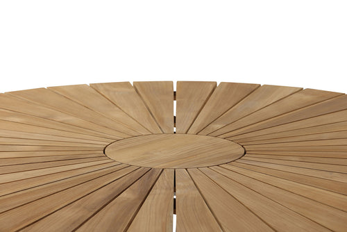 Rebellenclub Ronde Tuintafel Tonga - ø140cm - Wit - vtwonen shop