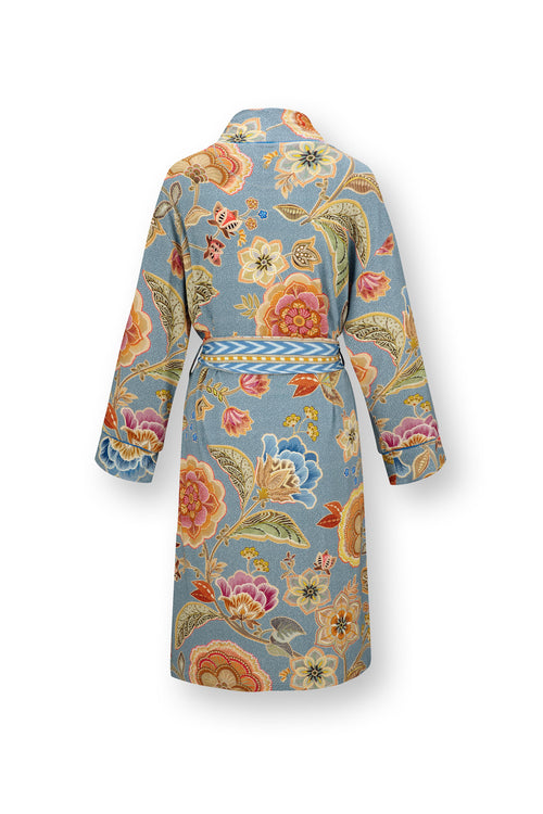Pip Studio - Nisha Kimono - Dames - Matata - Blauw - XS
