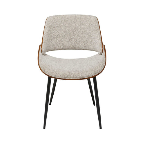 Signature - MANNIX Set van 4 stoelen - Grijs - 54x56x78 cm