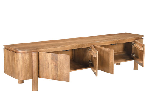 Livingfurn tv-meubel Salano - 210 cm - bruin
