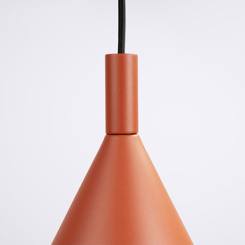 Sollux Lighting Hanglamp NOX 25 rode oker - 24,5x24,5x140cm