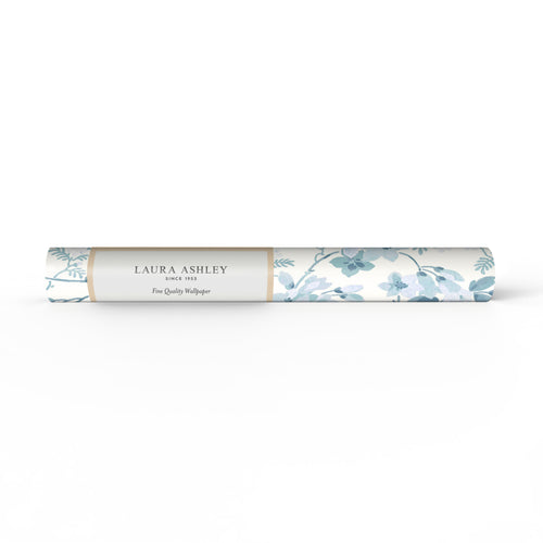 Laura Ashley - Vliesbehang - Yewland Bloemen groen