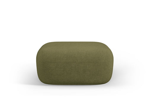 Micadoni Poef Jenny boucle, groente - 88x90x40cm