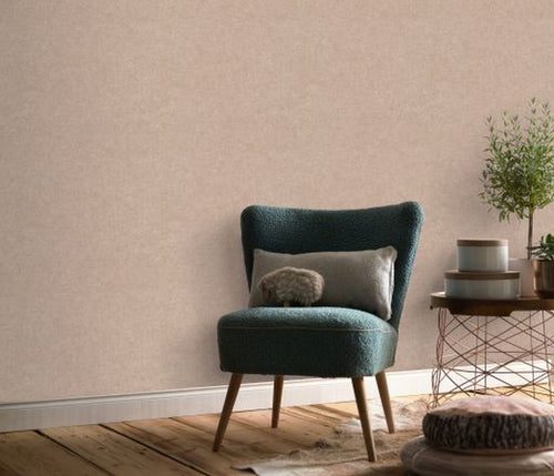 Erismann behang effen lichtbruin - 53 cm x 10.05 m - 662433 - vtwonen shop