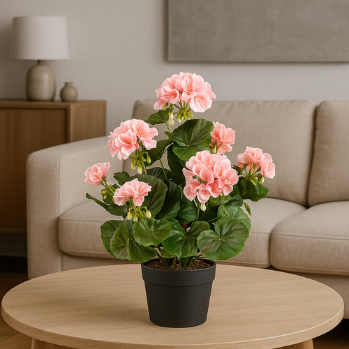 Flourify - kunstbloem - Geranium bos - 40 cm - vtwonen shop