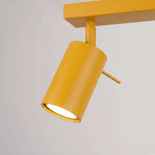 Sollux Lighting Plafondlamp RING 4L geel - 80x6x16cm