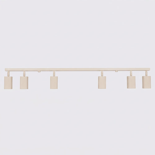 Sollux Lighting Plafondlamp RAYO 6L beige - 117x6x16,5cm
