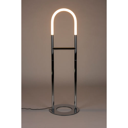 Zuiver Arch vloerlamp Chrome - Zilver - vtwonen shop