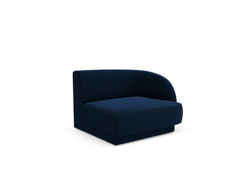 Micadoni rechter module Miley flueel koningsblauw - 90x90x70cm