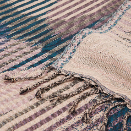 Madura Werpen Laïli blauw en 4 verschillende kleuren 140x200 cm