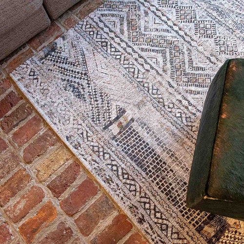 Louis De Poortere vloerkleed Medina White - beige - 280x390cm