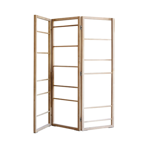 Tikamoon Kamerscherm van massief teakhout - Naturel - vtwonen shop