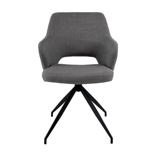 Kick eetkamerstoel Nora - Grijs - vtwonen shop