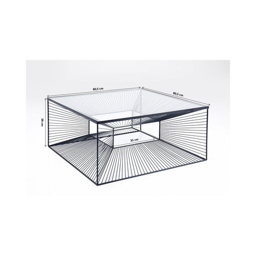Kare Design Salontafel Dimension 80x80cm - vtwonen shop