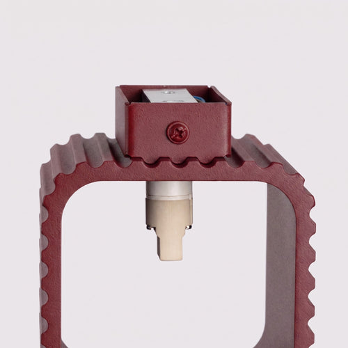 Sollux Lighting Wandlamp RIFF bordeaux G9 - 10x12x10cm