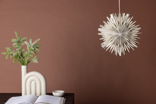 Rebellenclub hanglamp osaga - ø35cm - beige - vtwonen shop