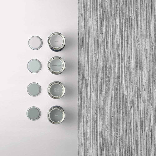 Graham & Brown Vliesbehang - Grasscloth Texture Grey - 10mx52cm - vtwonen shop