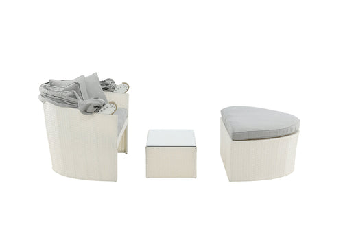 Rebellenclub Ligstoel Brisko - Wit - vtwonen shop