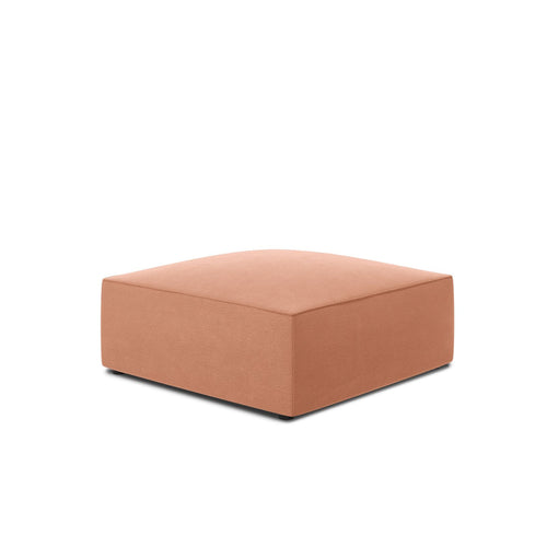 Cosmopolitan Design - Poef Siena flueel roze - 93x93x40cm
